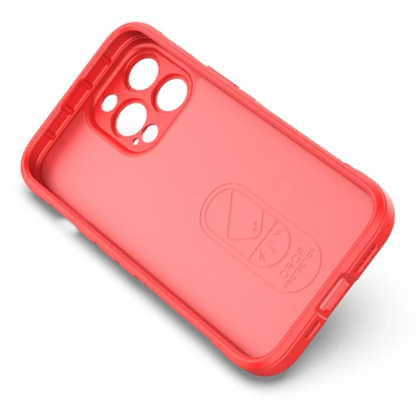 Magic Shield Case for iPhone 13 Pro flexible armored cover red