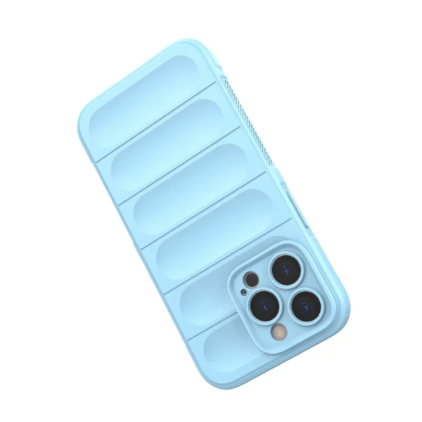 Magic Shield Case for iPhone 13 Pro flexible armored cover light blue