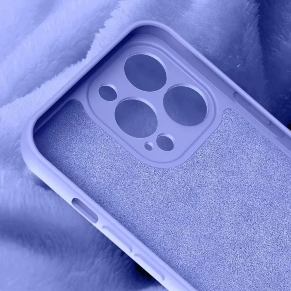 Silicone case iPhone 14 Plus silicone cover light blue