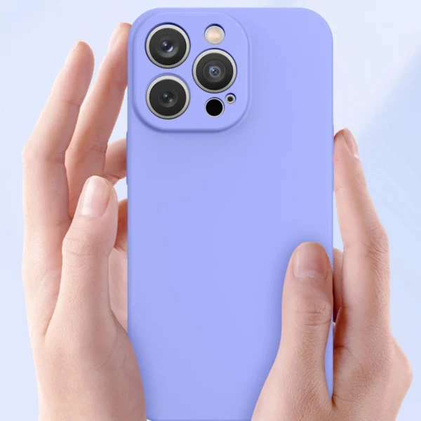 Silicone case for Xiaomi Redmi Note 11 / Note 11S silicone cover light purple