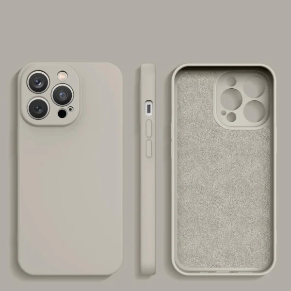 Silicone case for Xiaomi Redmi Note 11 Pro 5G / 11 Pro / 11E Pro silicone cover beige