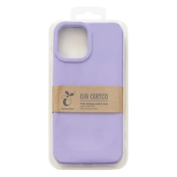 Eco Case case for iPhone 14 silicone degradable cover navy blue