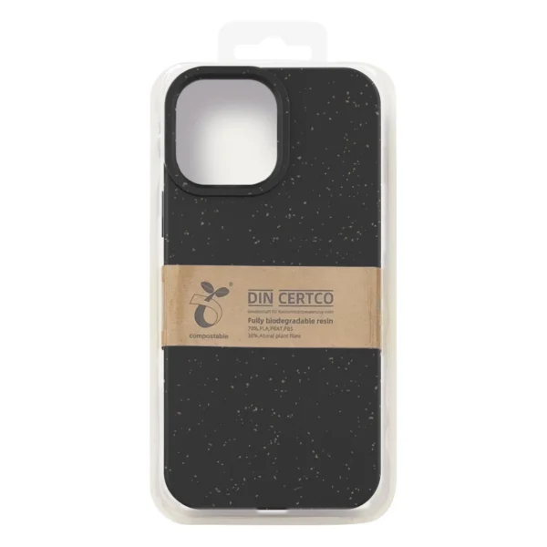 Eco Case case for iPhone 14 Plus silicone degradable cover black