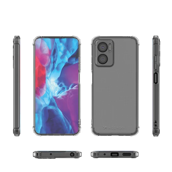 Anti Shock Case for Xiaomi Redmi Note 11E /Redmi 10 5G / Redmi 10 Prime+ 5G / Poco M4 5G Armor Cover Transparent