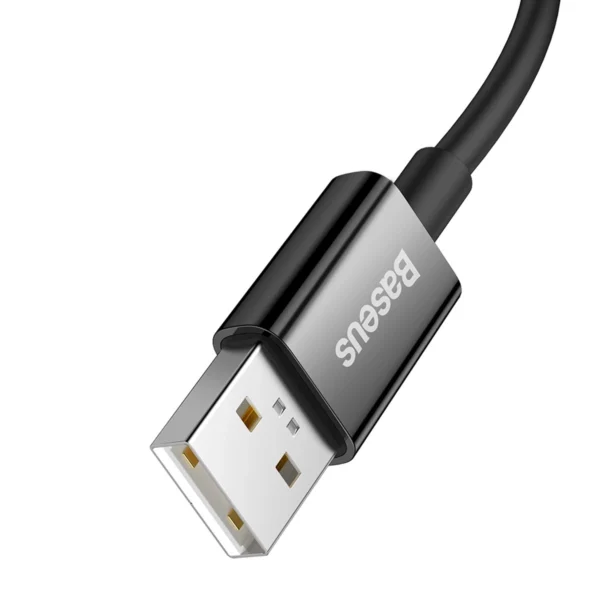 Baseus Superior Series SUPERVOOC USB-A to USB-C cable 65W 1m black