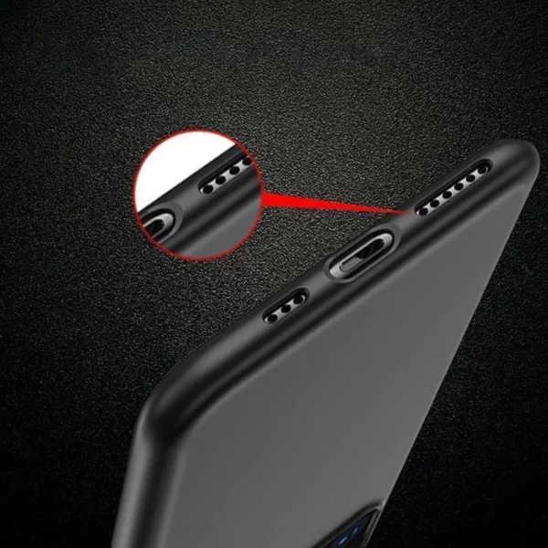 Soft Case case for Xiaomi Poco C40 thin silicone cover black