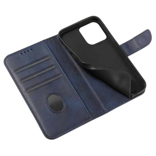 Magnet Case case for Samsung Galaxy S23+ flip cover wallet stand blue