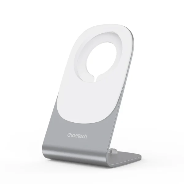 Choetech 15W Qi wireless inductive charger with MagSafe white (H046+T518-F)