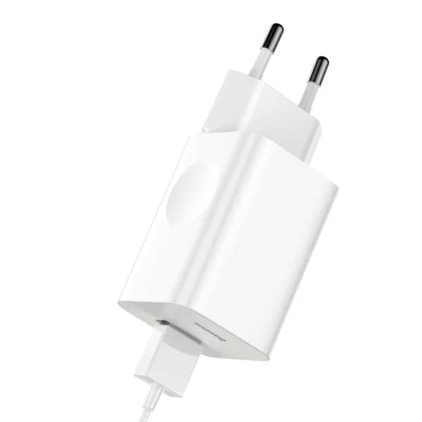 Baseus Charging Quick Charger CCALL-BX02 USB-A 24W QC 3.0 Network Charger - White