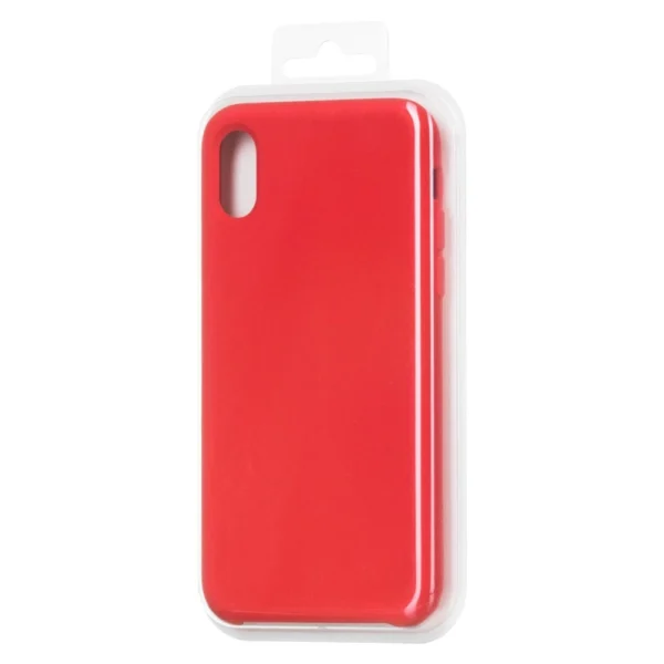 Silicone Case Soft Flexible Rubber Cover for iPhone 11 Pro red