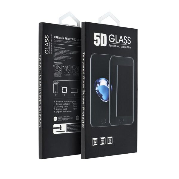 5D Full Glue Tempered Glass – for Xiaomi Redmi Note 13 Pro+ 5G black