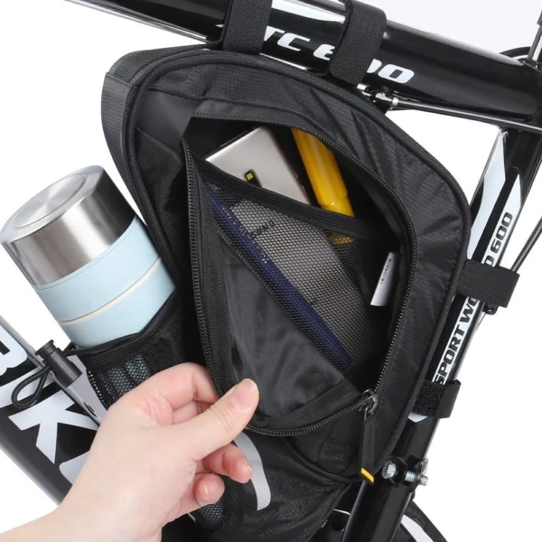 Bike bag 1.5l under the frame black (WBB23BK)