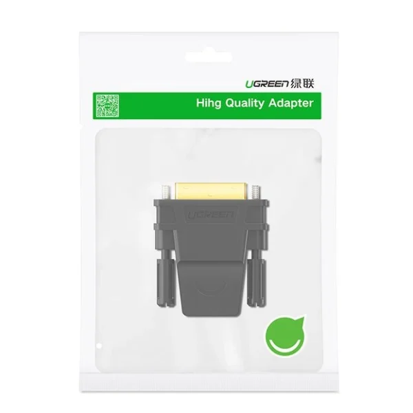 Ugreen HDMI adapter (female) - DVI 24 + 1 (male) FHD 60 Hz black (20124)