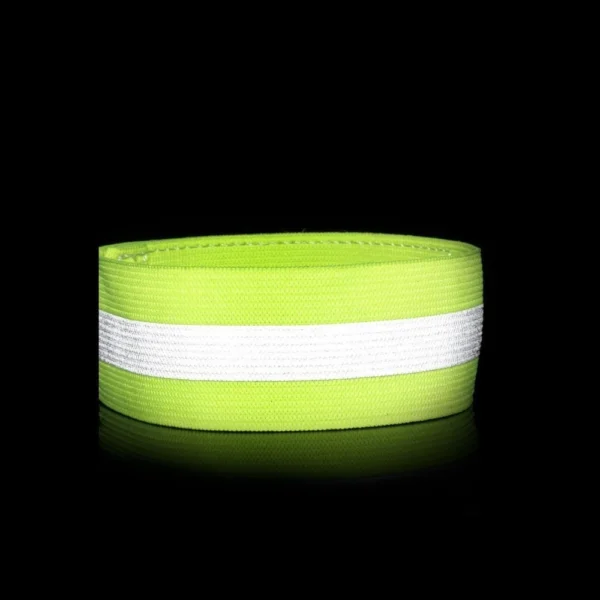 Reflective armband bicycle running Velcro 4cm yellow