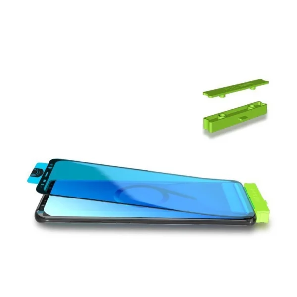 3D Edge Nano Flexi Glass Hybrid Full Screen Protector with frame for Xiaomi Mi 11 transparent