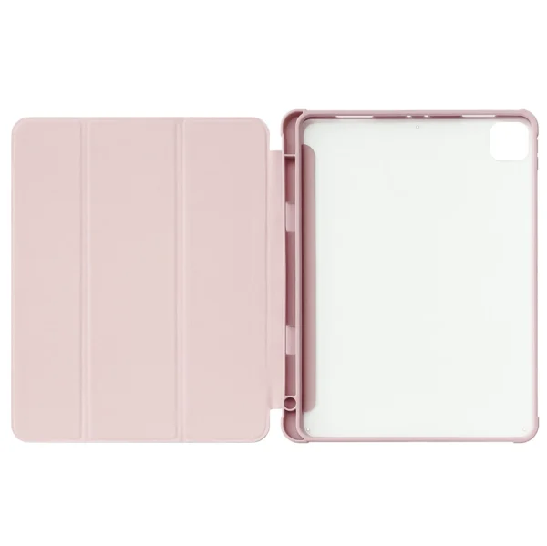 Stand Tablet Case Smart Cover case for iPad Pro 12.9 '' 2021 with stand function pink