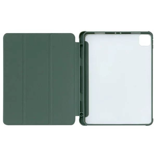 Stand Tablet Case Smart Cover case for iPad Pro 12.9 '' 2021 with stand function green