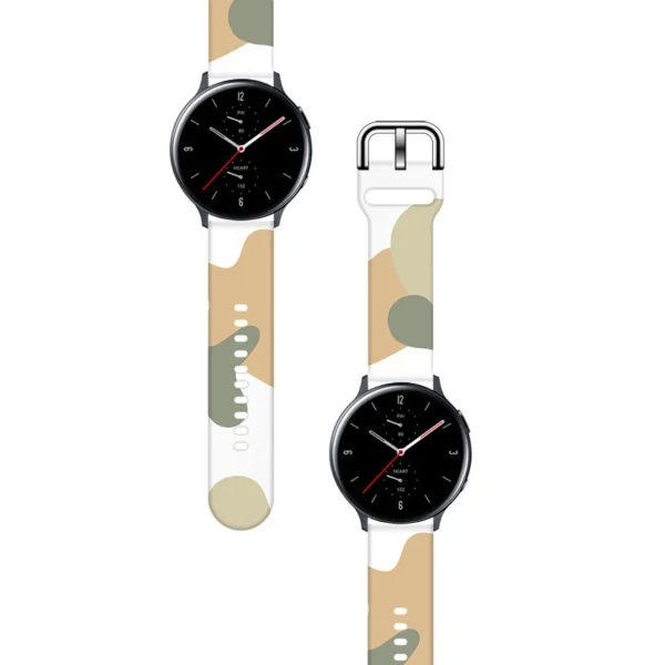 Strap Moro Band For Samsung Galaxy Watch 46mm Silicone Strap Watch Bracelet Pattern 6