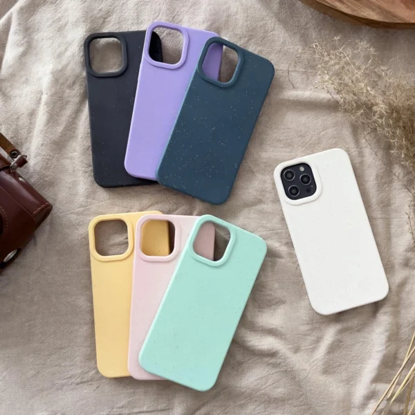 Eco Case for iPhone 12 mini silicone cover phone case mint