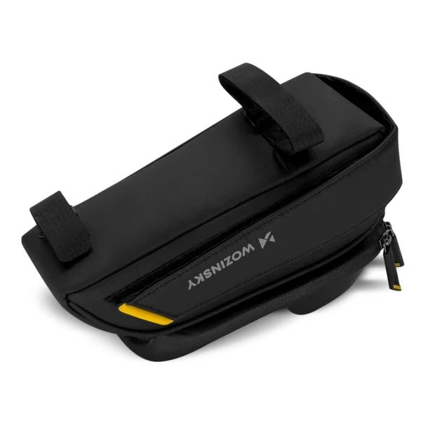 Frame bike bag with phone case 1l black (WBB25BK)