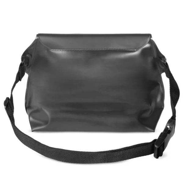 PVC waterproof pouch / waist bag - black