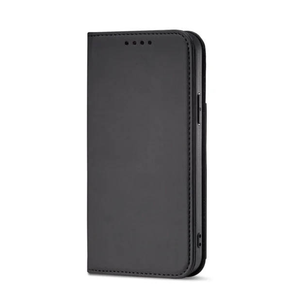 Magnet Card Case for iPhone 12 cover card wallet card stand black