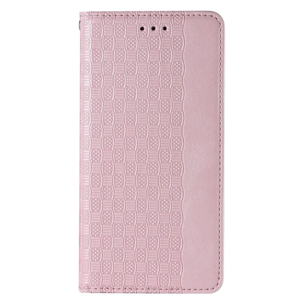 Magnet Strap Case Case for Samsung Galaxy S22 + (S22 Plus) Pouch Wallet + Mini Lanyard Pendant Pink