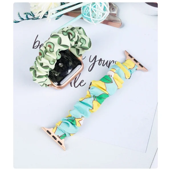 Cloth Watch 7 band 7/6/5/4/3/2 / SE (45/44 / 42mm) strap bracelet bracelet with elastic pineapple