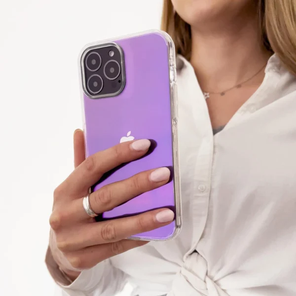 Aurora Case Case for Xiaomi Redmi Note 11 Neon Gel Cover Purple