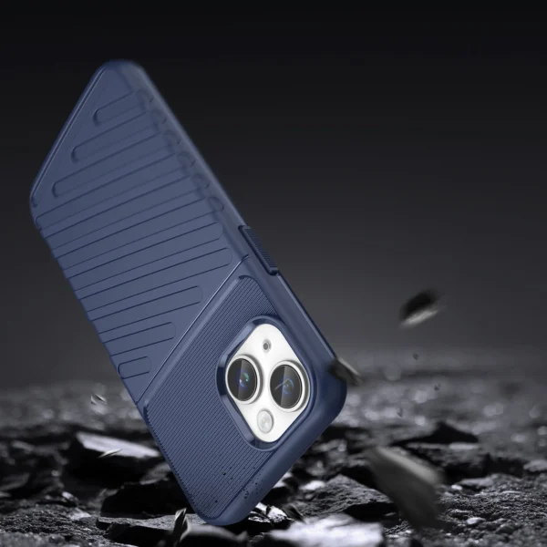 Thunder Case iPhone 14 blue armored case