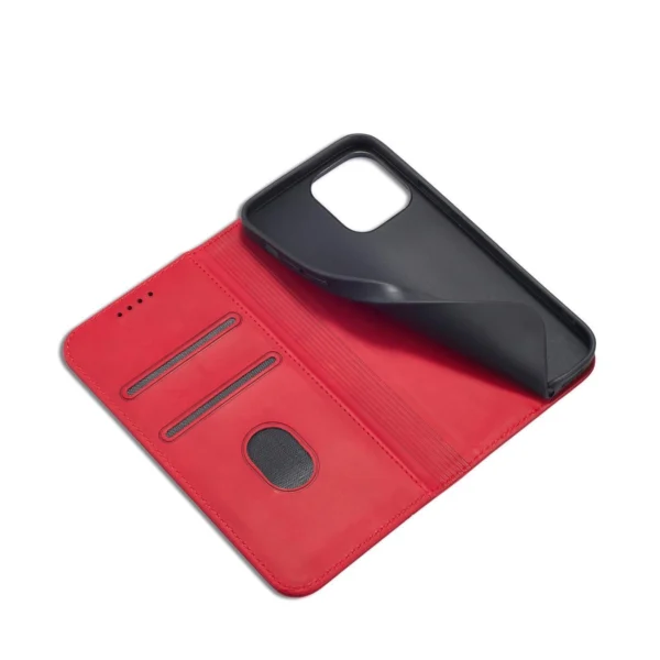 Magnet Fancy Case case for iPhone 14 flip cover wallet stand red