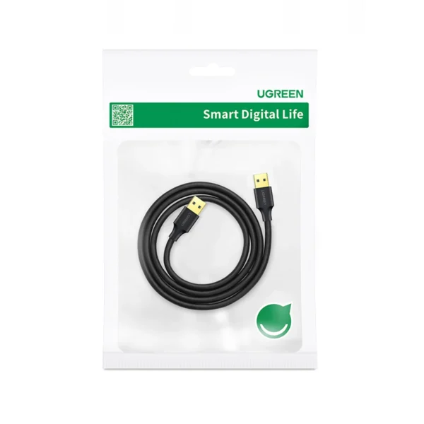 Ugreen US128 90576 USB-A 3.0 / USB-A 3.0 5Gb/s cable 3m - black