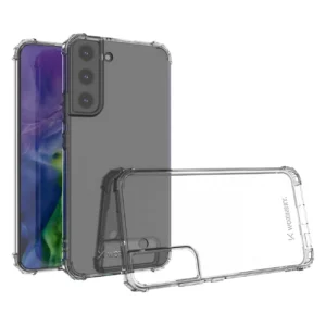 Anti Shock Armored Case for Samsung Galaxy S22 + (S22 Plus) transparent