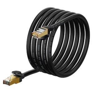 Baseus Speed Seven network cable RJ45 10Gbps 3m black (WKJS010401)