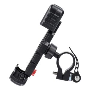 Clamp bike phone holder for handlebars MB03U black