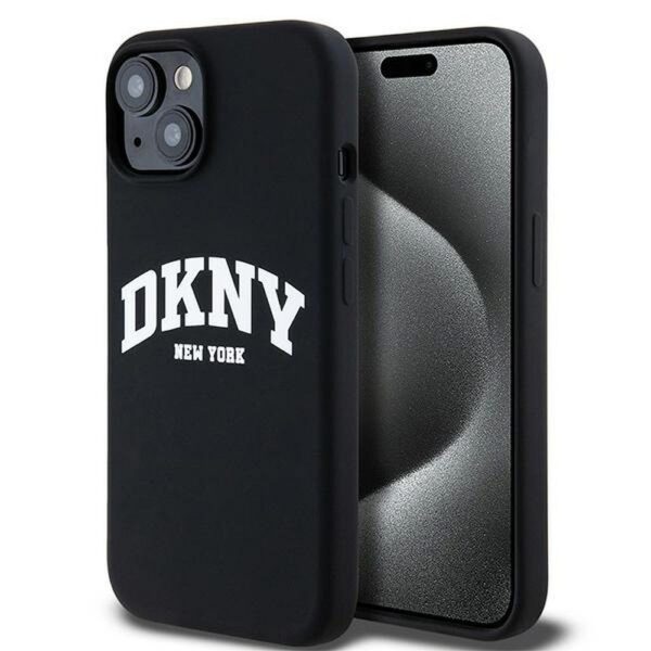 DKNY case for IPHONE 14 compatible with MagSafe DKHMP14SSNYACH  black