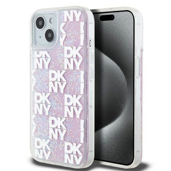 DKNY case for IPHONE 15 DKHCP15SLCPEPP  pink