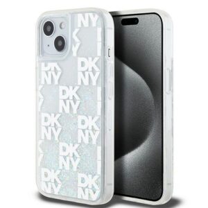 DKNY case for IPHONE 15 DKHCP15SLCPEPT  white