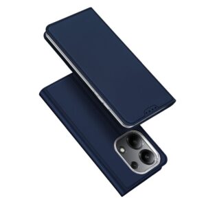 DUX DUCIS wallet case SKIN PRO for REDMI NOTE 13 4G blue