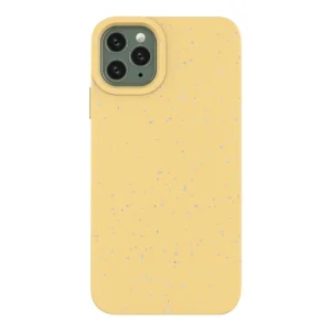 Eco Case Case for iPhone 11 Pro Max Silicone Cover Phone Cover Yellow