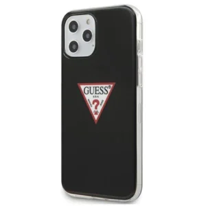 Guess iPhone 12 Pro Max 6,7″ czarny/black hardcase Triangle Collection