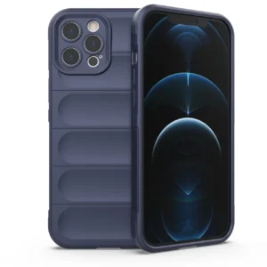 Magic Shield Case case for iPhone 12 Pro Max flexible armored dark blue cover