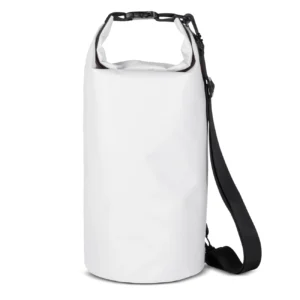 PVC waterproof backpack bag 10l – white