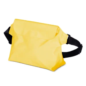 PVC waterproof pouch / kidney bag – yellow