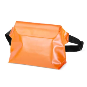 PVC waterproof pouch / waist bag – orange