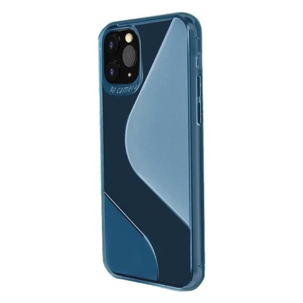 S-Case Flexible Cover TPU Case for P40 Lite E blue