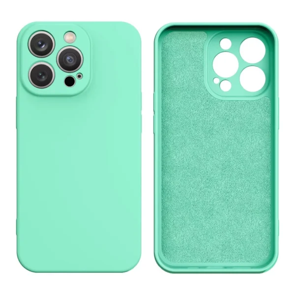 Silicone case for Xiaomi Redmi Note 11 / Note 11S silicone cover mint green