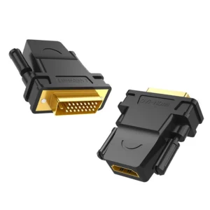 Ugreen HDMI adapter (female) – DVI 24 + 1 (male) FHD 60 Hz black (20124)