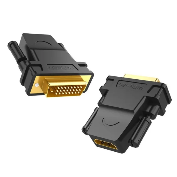 Ugreen HDMI adapter (female) – DVI 24 + 1 (male) FHD 60 Hz black (20124)