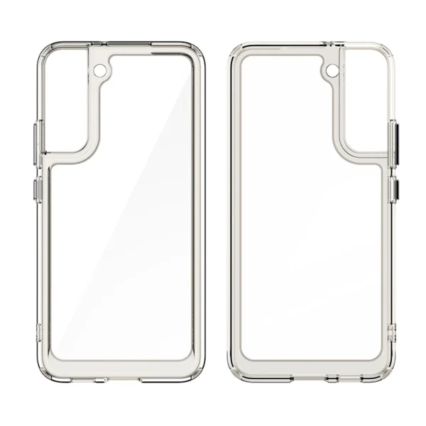 Outer Space Case for Samsung Galaxy S23+ cover with a flexible transparent frame